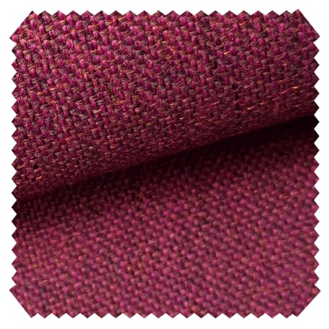 novely® LARISO - Gewebter Polsterstoff - Melierter Möbelstoff - Flachgewebe - Meterware 1lfm | Farbe: 59 Bordeaux