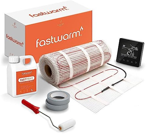 Fastwarm 150W Electric Underfloor Heating Sticky Mat Kit