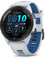 Garmin Reloj inteligente Forerunner 265 para correr, pantalla AMOLED colorida, métricas de entrenamiento e información de recuperación, Whitestone y azul marea