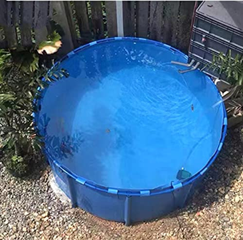 Piscina Fuori Terra/ Telaio Acciaio Cortile Rotondo Albercas Para Adultos / Blu Plastica Piscina - Diametro 10m 9m 8m 7m 6m 5m 4m 3m 2m 1m Grandi Piscine Fuori Terra Piscina All'aperto Per Adulti Pisc