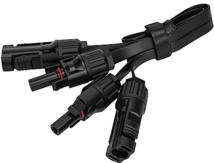 EcoFlow Super Flat MC4 Cable, Flat Solar Connection Cable, Can Pass Through Window 5011401010 ;EFL-SuperFlatMC4Cable