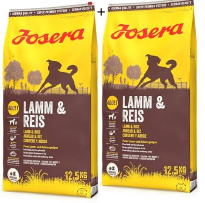 Josera Lamm & Reis 2 x12,5kg Sparpaket Trockenfutter für Hunde
