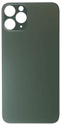 fonefunshop Glass Back Compatible With iPhone 11 Pro Max Plain in Green