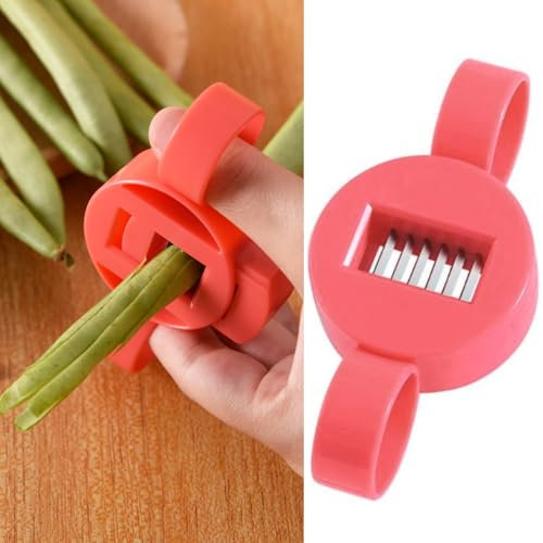 Brilliant Handy Little Bean Slicer Bean Cutter Sharp Slicing Runner Beans,Fast Bean Cutting Easy to Clean Kitchen Slicer Tool Gadget for Vegetable