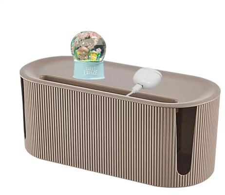 Cable Tidy Box, Cable Storage Box, Tidy Power Strip Organiser, Household Cable Organiser Box For Hiding And Hiding Power Strips, Wire Holder Box For Hiding Messy Cables Wire