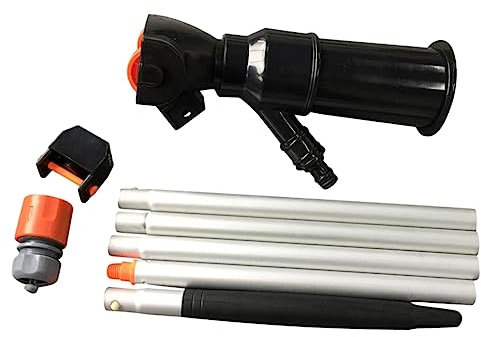 Kisangel Limpiador De Piscinas Kit De Limpieza Aspirador De Vacío Inyectado Equipo De Succión