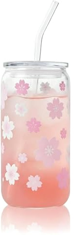 Bicchieri da 500 ml con fiocco rosa, cannucce in plastica con coperchio, tazza per frullati, per feste, baby shower, latte, acqua ghiacciata, succhi di frutta, caffè, bibite, cocktail, bevande fredde