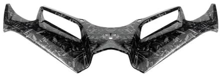 HFVUYAR Pannelli Spoiler carenatura Moto Alettone per Motocicletta, Carenatura Anteriore per Moto, Spoiler, Alettone per Moto, Kit Ala Aerodinamica, Spoiler, Accessori per Moto