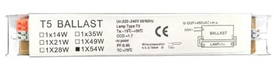 JASMKLX Lampes fluorescentes Ballast électronique Tube Fluorescent Universel 220-240V(10)