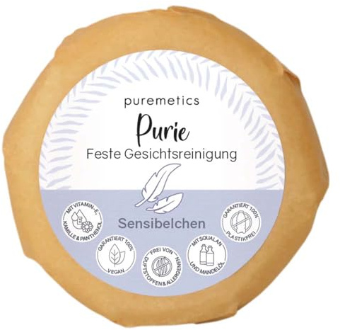 puremetics Fester Cleanser Gesichtsreinigung, Sensibelchen, 60g