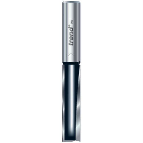 Trend fraise à défoncer droite carbure, queue 12 mm, 12 x 63 mm | Fraise des rainures dans le bois avec queue de 12 mm et longueur de coupe de 63 mm, TR37X12MMTC