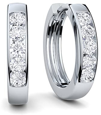 Creolen Silber Damen 925 klein Ohrringe echt Geschenk für Frauen Freundin | Schmuck Liebe Sie nickelfrei Modeschmuck Damenohrringe silberne kein Edelstahl Kreolen Klappcreolen dünne