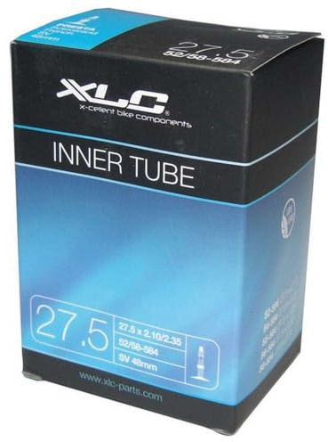XLC Fahrradschlauch 27.5 x 2.10/2.35 52/58-584 SV 48 mm, 2508271200