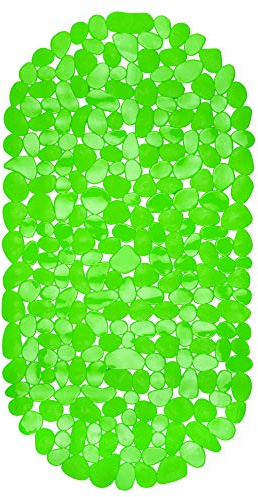 Circul Badewannenmatte 68 x 35 cm grün Steinoptik modern
