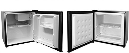 Cookology Mini Fridge & Freezer Pack - 79L Total Capacity - Black | Ideal for Students, Bedrooms and University - Low Noise - Low Energy and Drinks Chiller