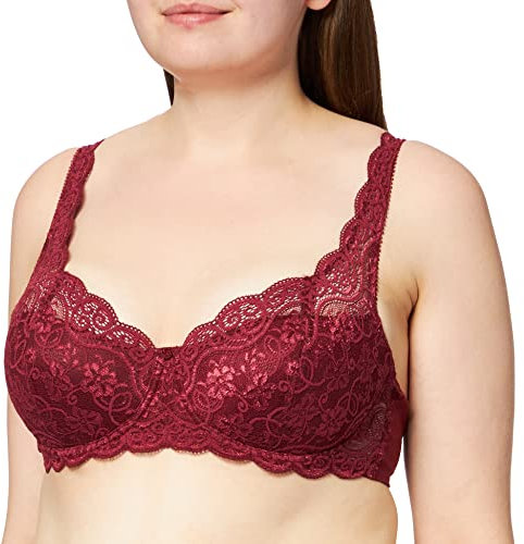 Triumph Women's Amourette 300 W X 00MT Demi Bra, Brown (Ebony), Size 75C