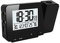 Queta Projection Alarm Clock, Digital Clock with Time, Temperature Projection with Dual Alarm, Humidity, Snooze, Timer, Calendar, USB Port (Black Colour)
