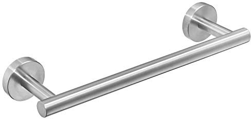 Beelee 12 moderno Bagno Portasciugamani Porta Salviette, SUS304 Acciaio Inossidabile, montaggio a parete, Finitura spazzolata, BA195A3N