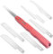 Magicrose Mini Hand Saw Model Craft Tools with 6 pcs DIY Craft Blades Modelling Knife Hacksaw Tool Kit for Handcrafted,Trimming,Cutting Tree Limbs and Branches