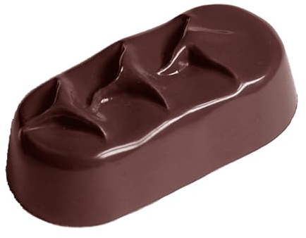 CW2364 – Chocolate World – Enrobed Bar Small Polycarbonate Mould