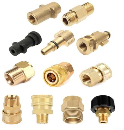 Quick Connect Hochdruck-Schlauchadapter für Autowaschanlage, Metall und Kunststoff (#11)
