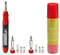 ROTHENBERGER Industrial Micropen Set 1300 Gaslötkolben | Brennkolben | inkl. 8 x Lötspitze und 1x Nachfüllgas 100 ml | Arbeitstemperatur: ca. 450 °C – 600 °C | wiederbefüllbar | Feinlötarbeiten