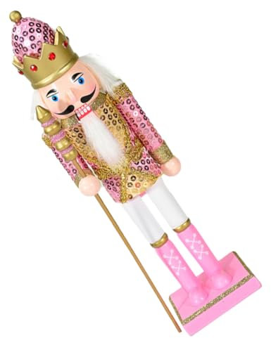 Gatuida Casse-Noisette Bois Figurine Décorative Ornement de Bureau Soldat de Noix