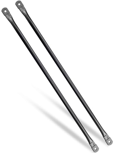 2 Pcs 33.5 Inch Bronze Garden Swing Replacement Rods, 85 cm | Bronze Metal Round Rods Support Hanging a Swing Seat from the Frame, Include 2 Replacement Rods Measuring 85 cm