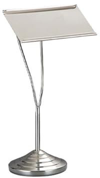 Whltzf Portatarjetas de mesa dorado funcional, soporte para tarjetas para bufés, carteles y arreglos de asientos de eventos, clip de notas de escritorio