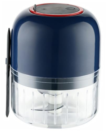 JECOMPRIS Mini Hachoir à Ail Hachoir à Viande Et Presse-ail Électrique Pour Légumes Compact Et Léger Pour Usage Domestique