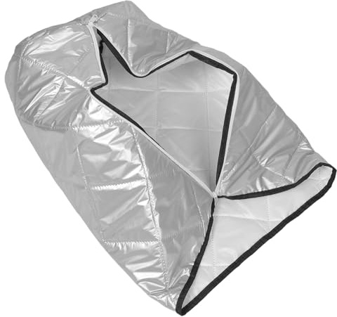 TOYANDONA Housse de Protection Imperméable en Tissu Oxford Rembourrage Coton pour Bouteille de Gaz 15 Kg, Cache-poussière Résistant aux Intempéries, Couverture Isolante Couleur Aléatoire