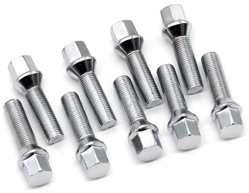 Radnabenbolzen Kompatibel Mit Für 3er X1 X3 X5 X6 X7 10 Stück Radbolzen Und Radmuttern M14 X 1,5 M12 X 1,5 M14 X 1,25 M12 X 1,25(M12x1.5,40mm)