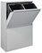 Arregui Basic CR602-B Cubo de Basura y Reciclaje de Acero de 4 Compartimentos | 4x17 L (68 L) | Cubos de Basura de Cocina | Contenedores de Reciclaje para Casa u Oficina | gris