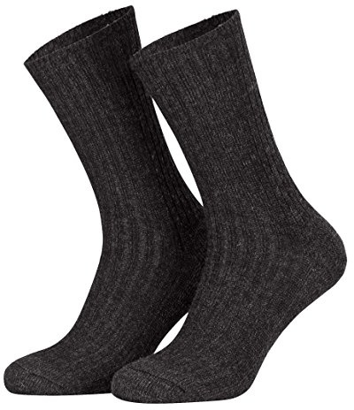 Piarini - Chaussettes norvégiennes douces et chaudes - semelle molletonnée en éponge souple - jusqu'à la taille 50