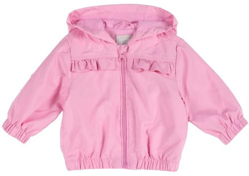 Chicco, Giubbotto Neonata Antivento, Giubbino con Cappuccio e Comoda Apertura Frontale a Zip, Lavabile in Lavatrice, Abbigliamento Neonata 0-24 Mesi, Designed in Italy