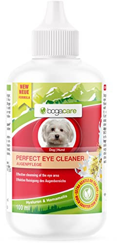 Bogacare Perfect Eye Cleaner - Augenreiniger für Hunde -Tränenfleckentferner Hund - Entfernt effektiv Tränenstein & Verkrustungen - Ohne Augenbrennen, UBO0467 (Packung mit 2)