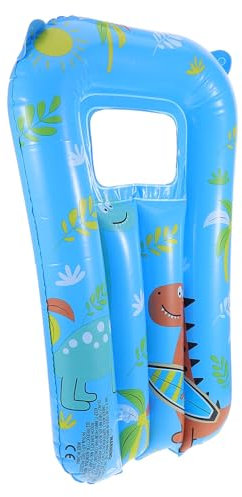 NAMOARLY Aufblasbares Dinosaurier Bodyboard Kinder Wasserspielzeug Mit Beobachtungsfenster Aus PVC Leicht Tragbar Schwimmhilfe Für Unterwasserbeobachtung Und Schnorcheln