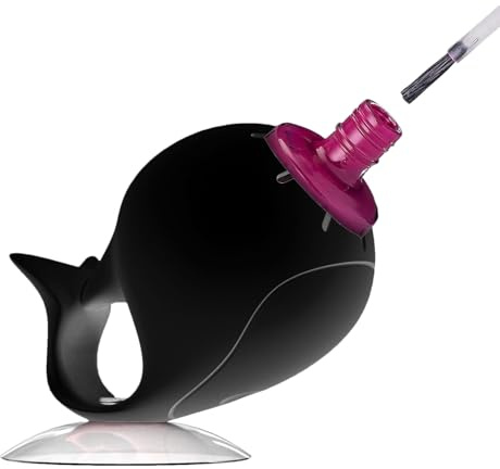 Soporte de Silicona para Bote de Esmalte Uñas Silicona antiderrame Manos