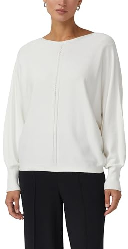 s.Oliver BLACK LABEL tröja långärmad med Ajour-detaljer, 0200, 40