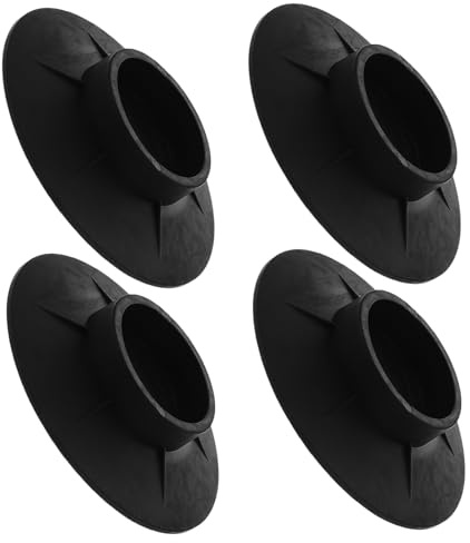 NOLITOY 4pcs Slip Mats for Washing Machine Non Skid Feet Made of Rubber Material Function as Furniture Feet Pads to Reduce Vibration Suitable for Washer and Dryer in Home Use