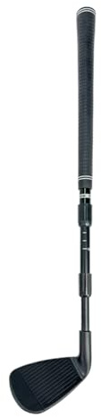 Putter de golf, entrenamiento de eje extensible, Putter con diseño ajustable, función de práctica de eje de acero inoxidable, ayuda para entrenamiento en interiores, club de golf para mujeres, hombres