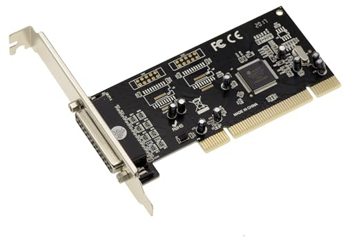 KALEA-INFORMATIQUE PCI Controller Karte zu Parallel IEEE1284, DB25. Anschluss für Drucker oder Scanner