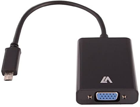 V7 MHL Micro USB to VGA Adapter