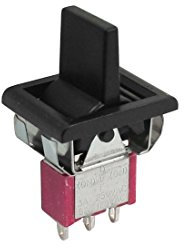 sourcing map AC 250 V/3 A 125 V/5 A momentané Spdt 3 positions Interrupteur à bascule T80-r
