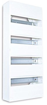 Tableau électrique nu à équiper 4 rangées