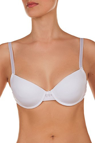 Edelnice Trachtenmode Push-up BH weiß mit extra wattierten Cups für den extra Push-up-Effekt Gr. 80B