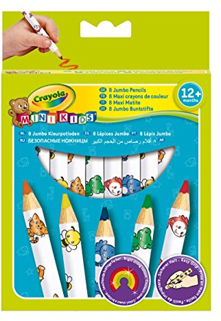 CRAYOLA Mini Kids - 8 Dicke Buntstifte Buntstifte für die Kleinsten!