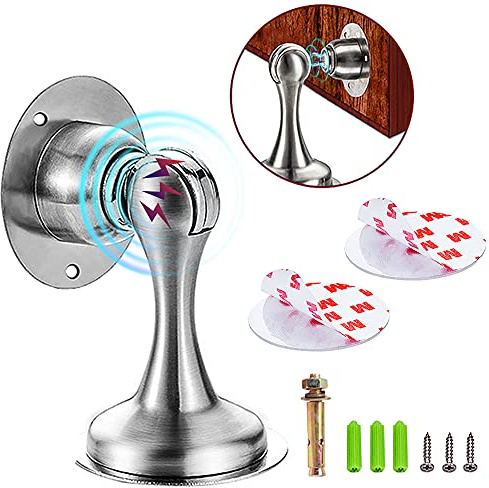 Fermaporta Magnetici ZUONAI Fermaporta a Magnete Adesivo Resistente (1 Pack)