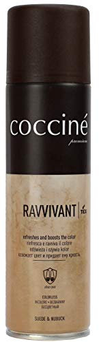 Cocciné - Schuhpflege | Leder Reinigung | Lederschuhe | Imprägnierung | Pflegespray | Nubuk Pflege | 250 ml | (Dunkelrot)