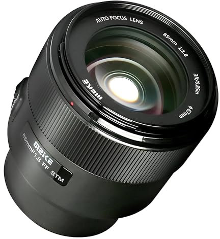 Meike 85mm F1.8 f/1.8 STM E-Mount Vollformat Autofokus objektiv mit großer Blende für Sony E-Mount-Kameras A7R A74 A7R4 A7C A7III A7RII A7RIII A7SIII A7SII A9 A6600 A6500 A6400 A6300 A6100 A6000